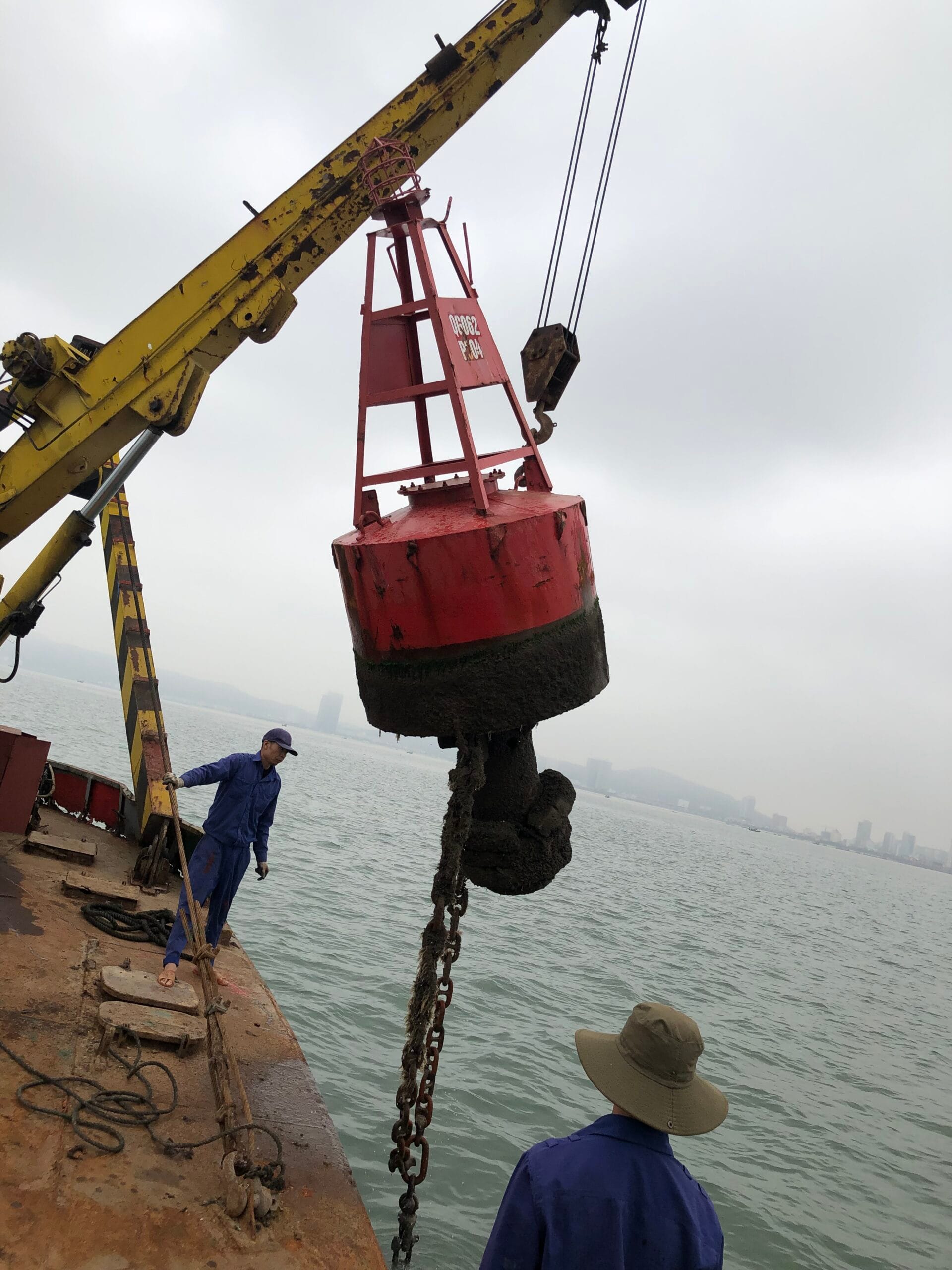 Quản lý hệ thống phao báo hiệu